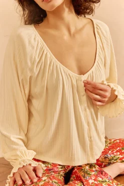 Ysé Blouse Pause café^ Les Hauts