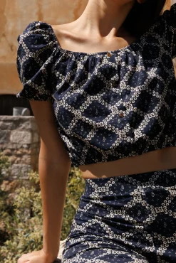 Ysé Crop top Dîner d'été^ Le Beachwear