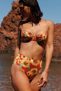 Ysé Culotte haute Fleur du soleil^ Les Deux Pièces