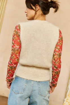 Ysé Gilet sans manches Au bord de l'océan^ Les Hauts|La Maille