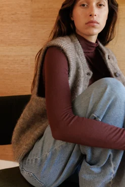 Ysé Gilet sans manches Dans la nuit calme^ Les Hauts|La Maille