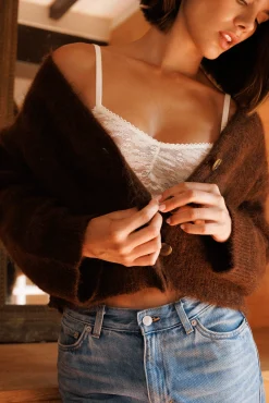 Ysé Gilet Voyage immobile^ Les Hauts|La Maille