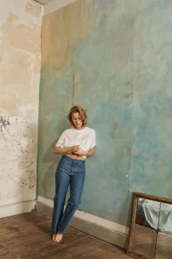 Ysé Jean droit À travers les saisons^ Le Denim|Les Bas