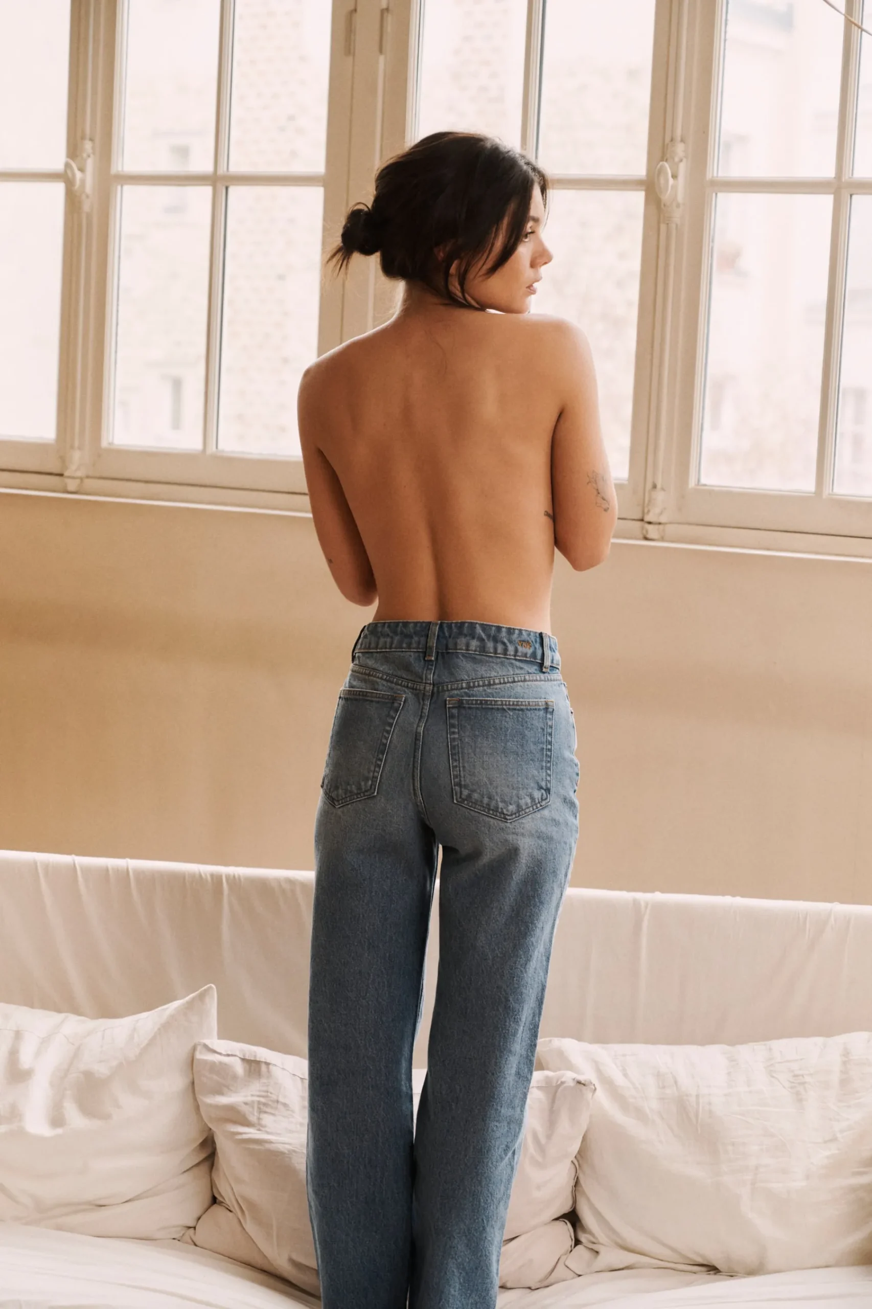 Ysé Jean droit À travers les saisons^ Le Denim|Les Bas