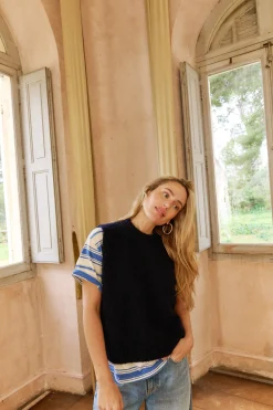 Ysé Pull sans manches Au coin du feu^ Les Hauts|La Maille