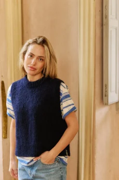 Ysé Pull sans manches Au coin du feu^ Les Hauts|La Maille