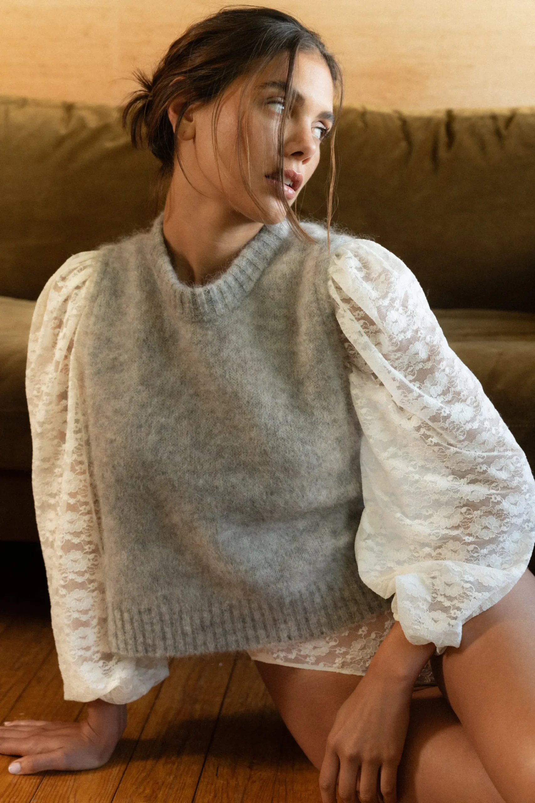 Ysé Pull sans manches Au coin du feu^ Les Hauts|La Maille