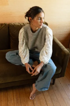 Ysé Pull sans manches Au coin du feu^ Les Hauts|La Maille