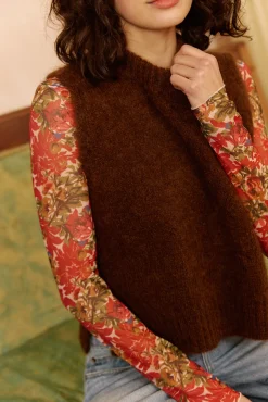 Ysé Pull sans manches Au coin du feu^ Les Hauts|La Maille