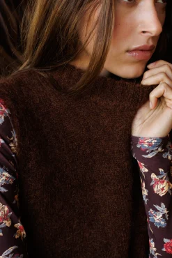 Ysé Pull sans manches Au coin du feu^ Les Hauts|La Maille