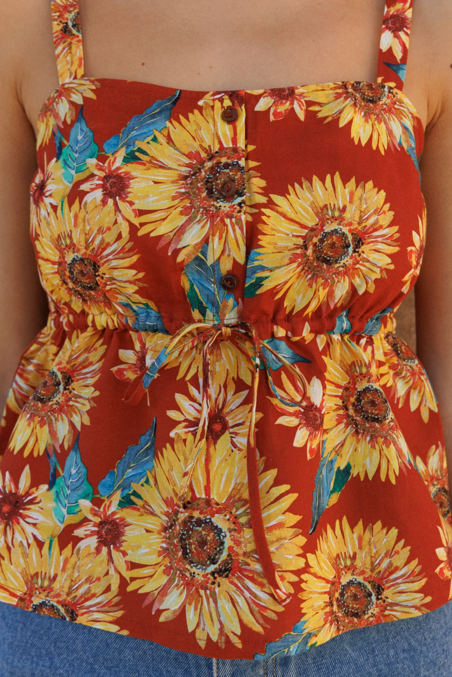 Ysé Top Fleur du soleil^ Le Beachwear