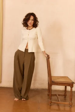 Ysé T-shirt manches longues Pause café^ Les Hauts